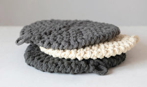 Round Cotton Crochet Pot Holder