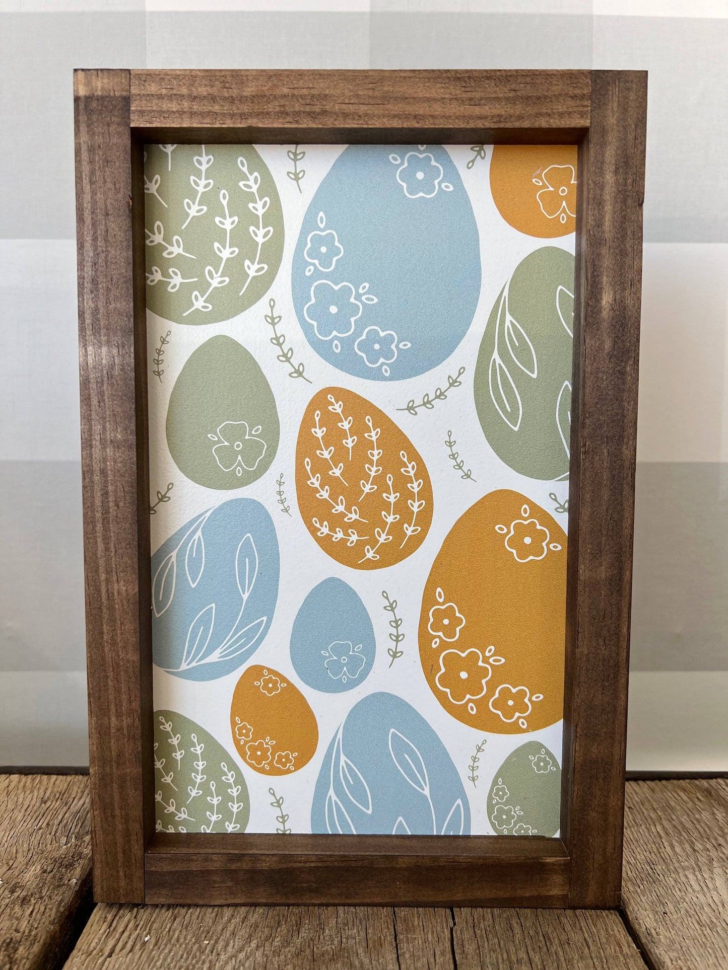 Egg Pattern | Easter Decor | Spring Decor