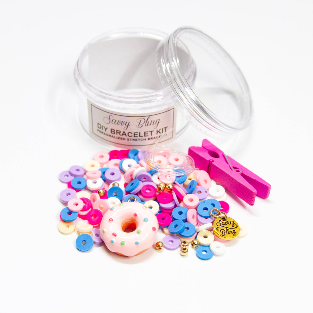 Kids DIY Bracelet Kit - Donut