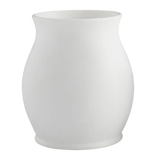 White Ceramic Bloom Vase Lg