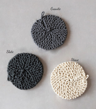 Load image into Gallery viewer, Round Cotton Crochet Pot Holder
