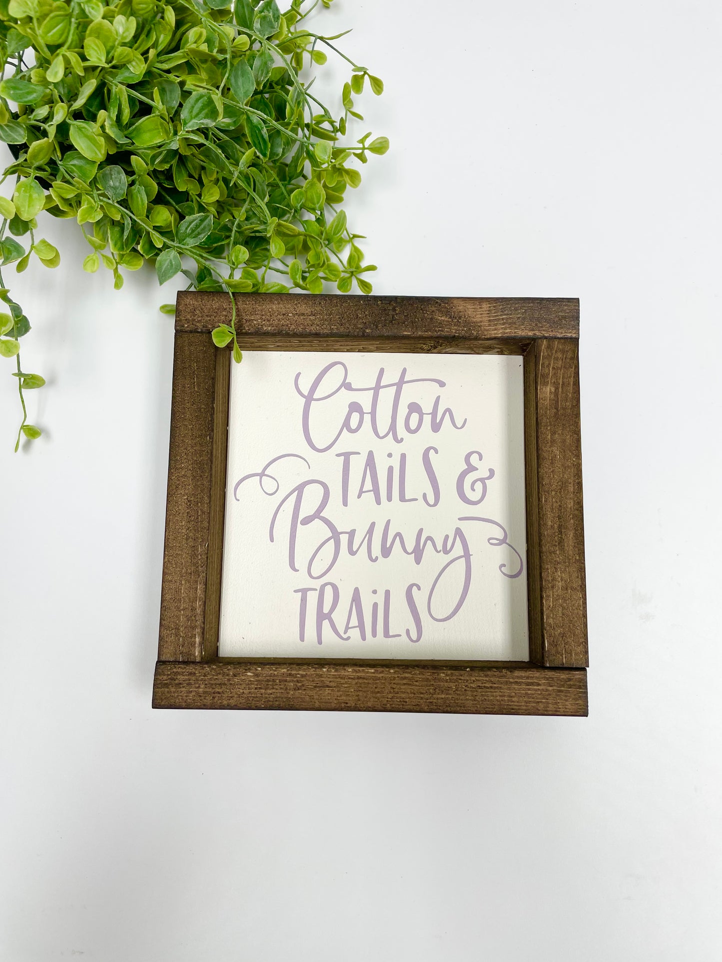 Handmade Sign - Cotton Tails