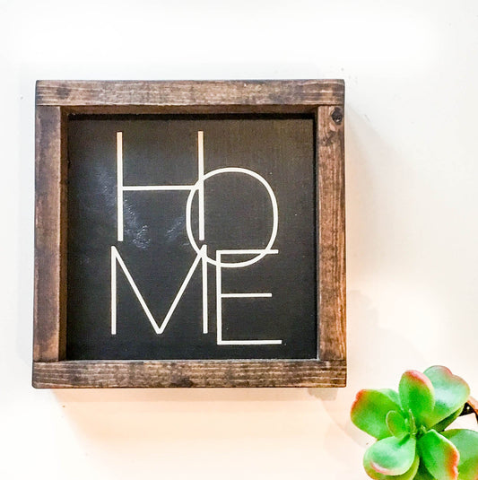 Handmade Sign - HOME