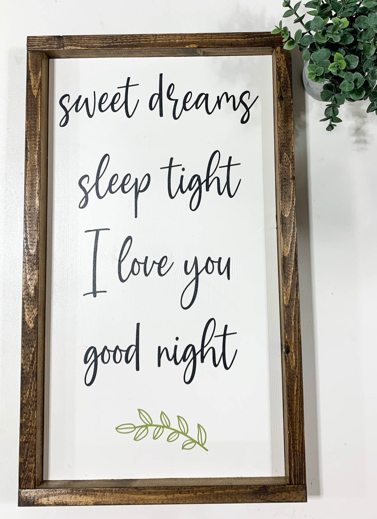 Handmade Sign - Sweet Dreams