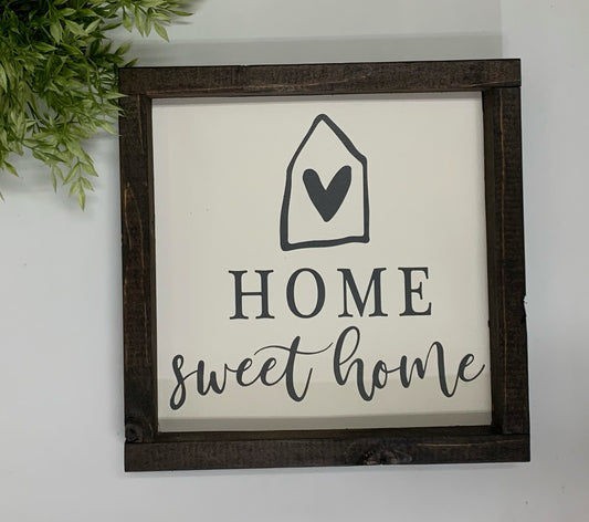 Handmade Sign - Home Sweet Home