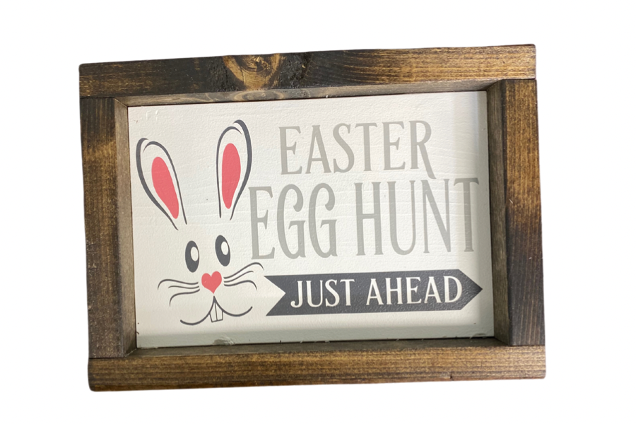 Handmade Sign - Easter Egg Hunt