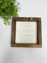 Load image into Gallery viewer, Handmade Sign - Cotton Tails
