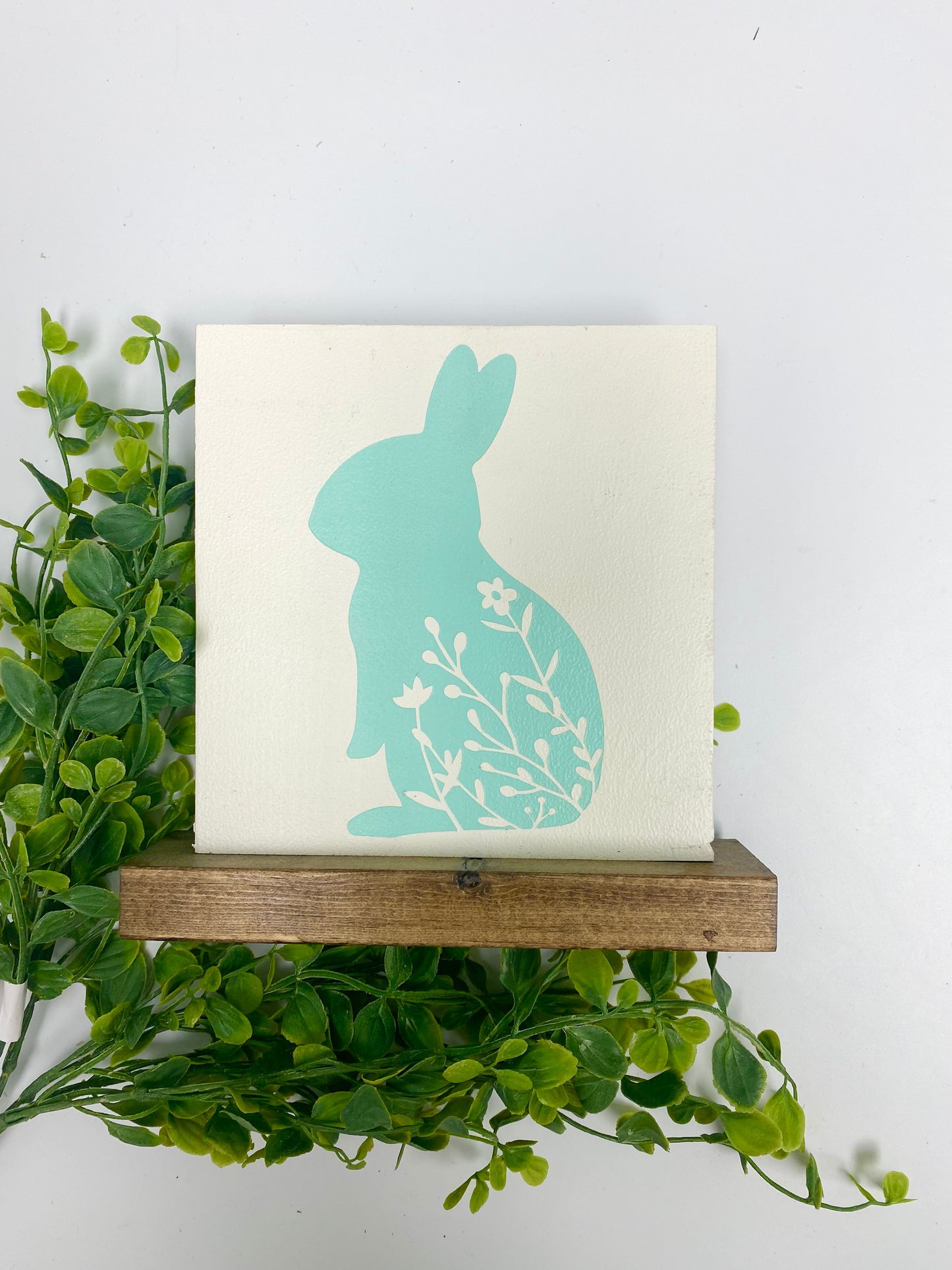 Handmade Signs - Shelf Sitter Bunny