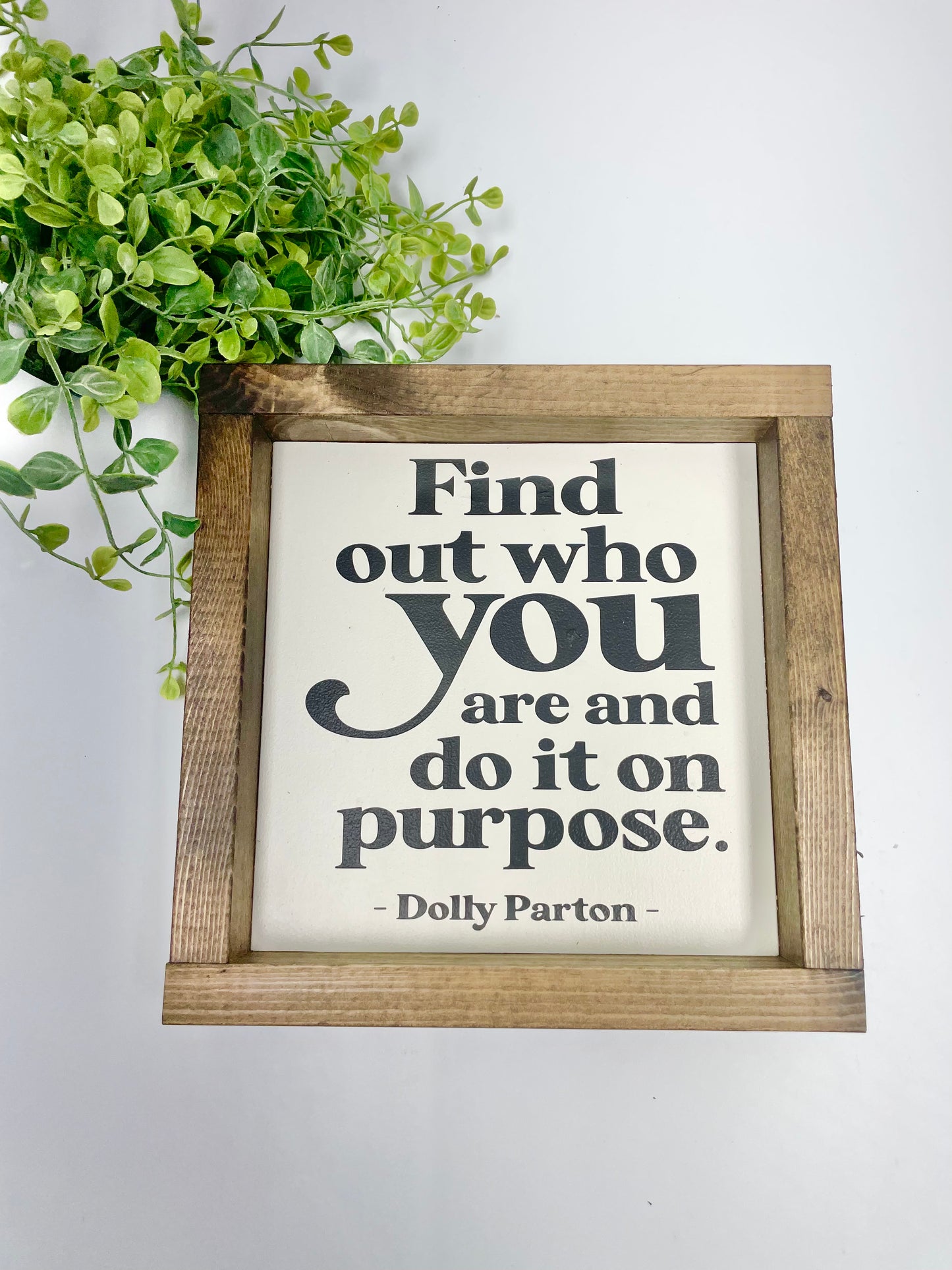 Handmade Sign - Dolly Parton