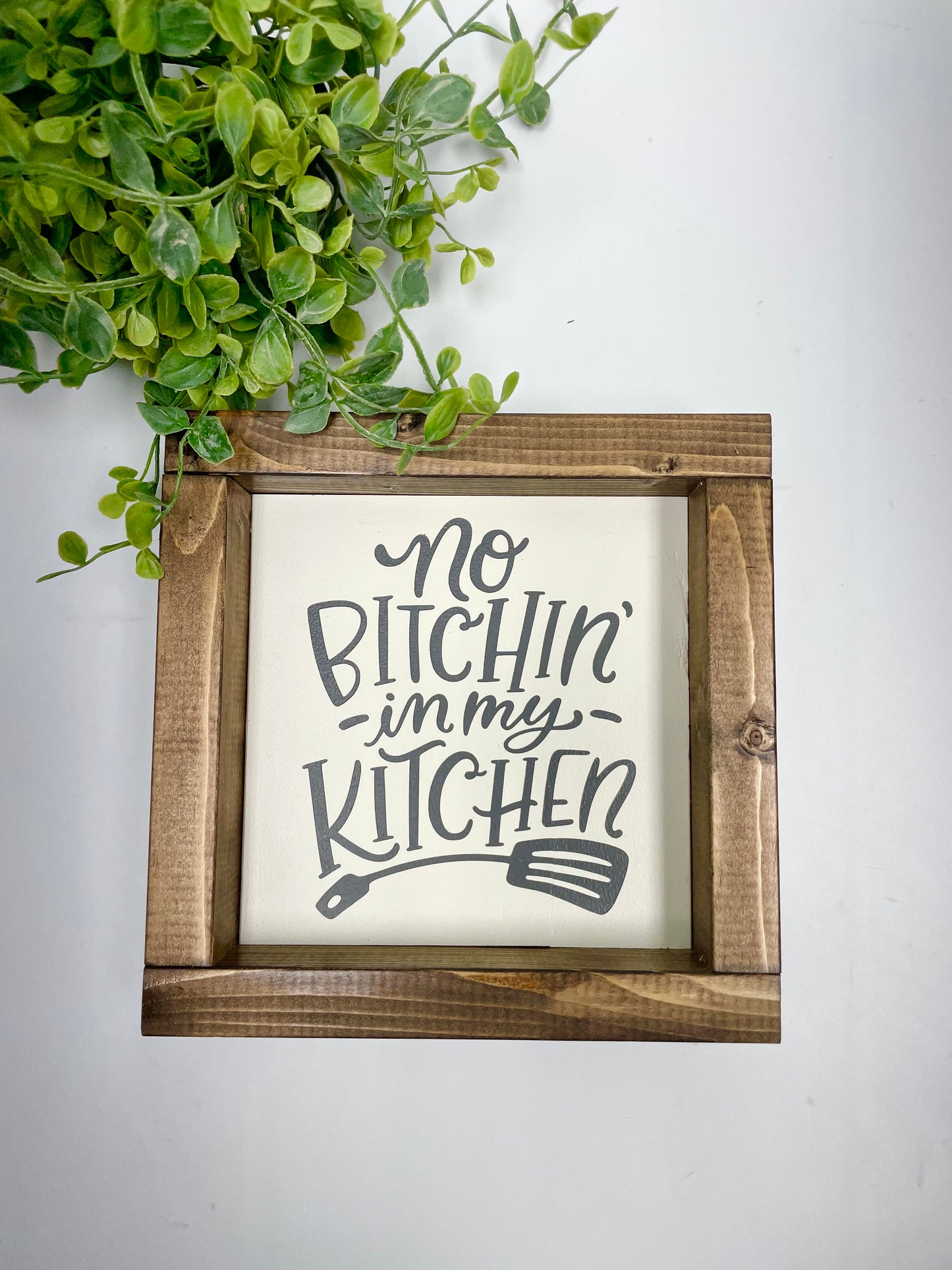 Handmade Sign - In My Kitchen