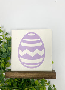 Handmade Signs - Shelf Sitter Large Egg