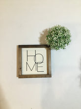 Load image into Gallery viewer, Handmade Sign - HOME
