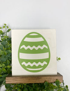 Handmade Signs - Shelf Sitter Large Egg