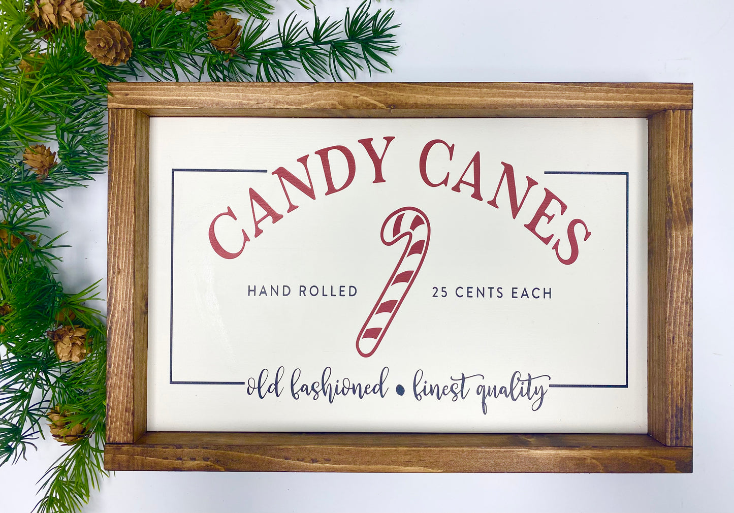 Handmade Signs - Candy Canes