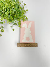 Load image into Gallery viewer, Handmade Sign - Shelf Sitter Bunny
