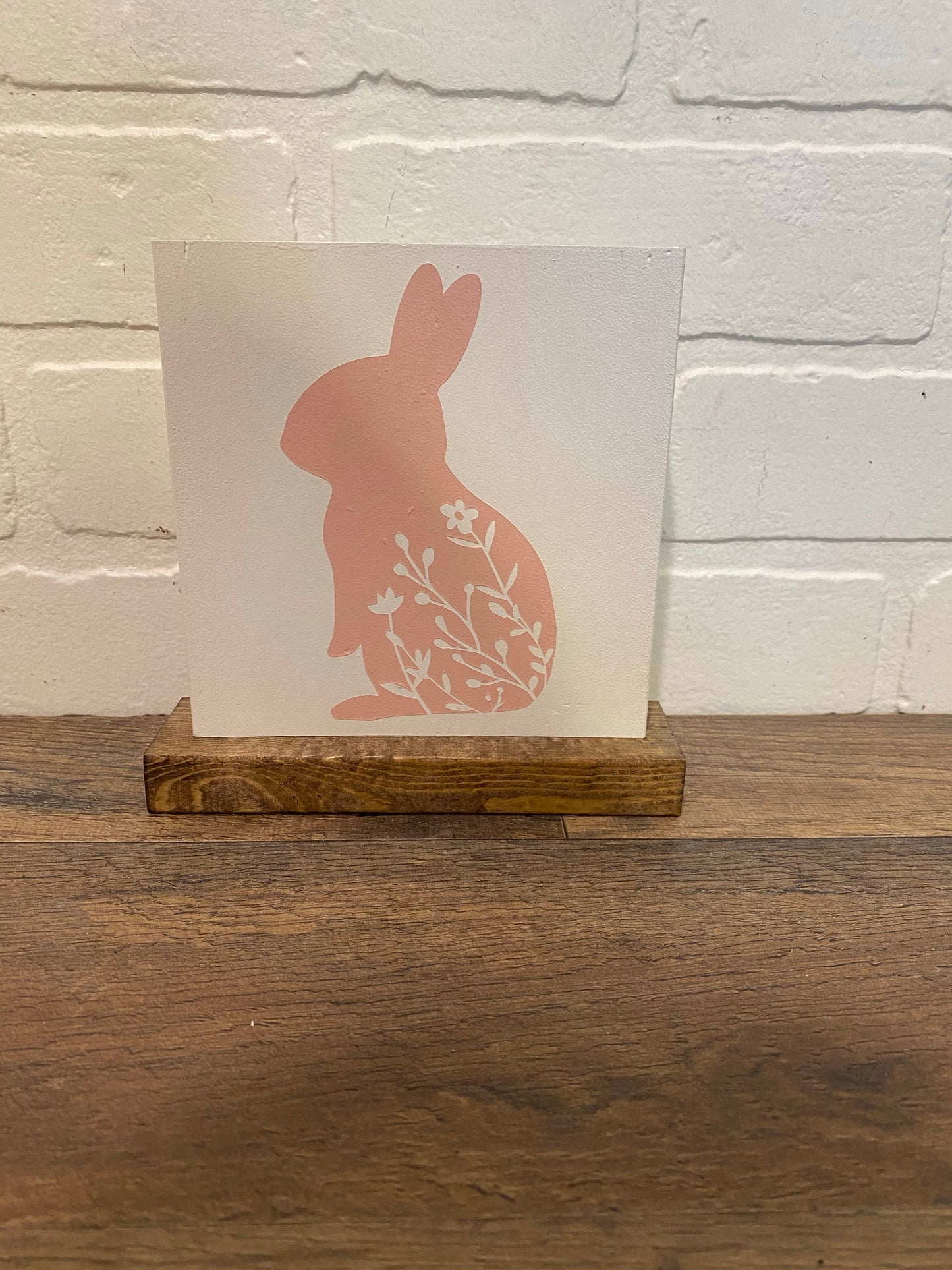 Handmade Signs - Shelf Sitter Bunny