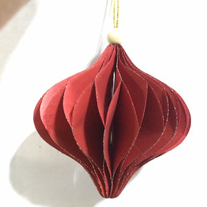 Red Paper Ornament