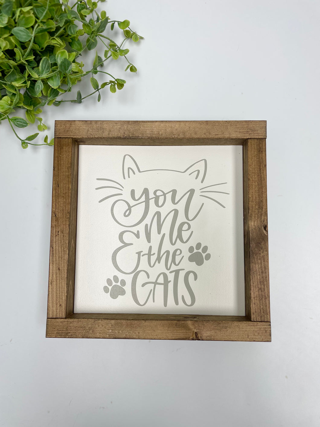 Handmade Sign - The Cats