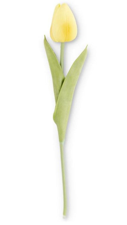 Mini Yellow Tulip Stem - 10.5"