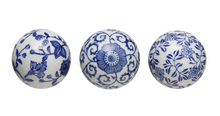 Load image into Gallery viewer, Blue and White Orbs
